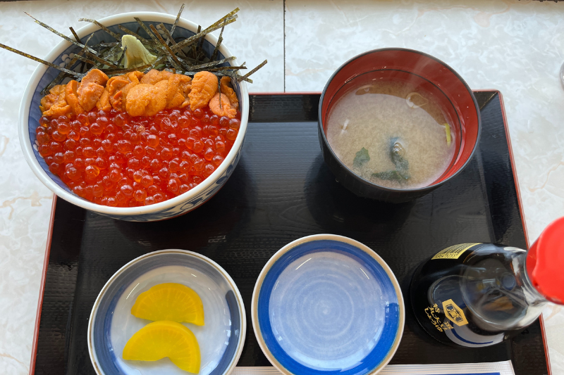 우토로 부인부 식당의 아무리 우니동