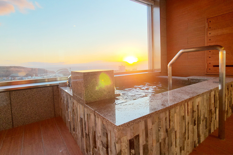 시레토코 다이이치 호텔 온천